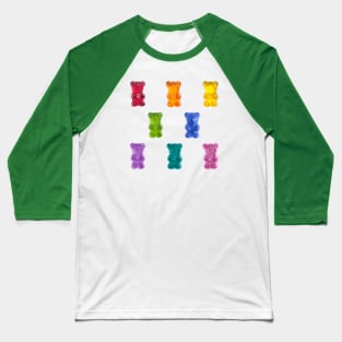 gummy bear rainbow Baseball T-Shirt